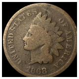 1868 Indian Head Cent NICELY CIRCULATED