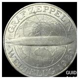 1930 Germany Wiemar Rep. Silver 5 Reichsmark Graf