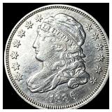 1836 Capped Bust Silver Dime NEARLY  UNCIRCULATED