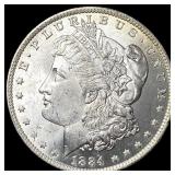 1884-O Silver Morgan Dollar CHOICE BU