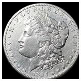 1884-S Silver Morgan Dollar CLOSELY UNCIRCULATED
