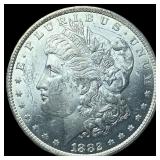 1882-CC Silver Morgan Dollar CHOICE BU