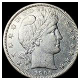 1904-O Silver Barber Half Dollar HIGH GRADE