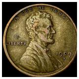 1909-S Lincoln Wheat Cent NEARLY UNCIRCULATED