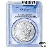 1880-S Morgan Silver Dollar PCGS MS65