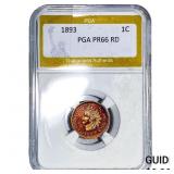 1893 Indian Head Cent PGA PR66 RD