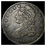 1836 Capped Bust Half Dollar LIGHTLY  CIRCULATED