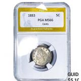 1883 Liberty Victory Nickel PGA MS66
