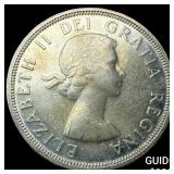 1954 Canada Silver Dollar