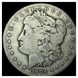 1904-S Silver Morgan Dollar LIGHTLY  CIRCULATED