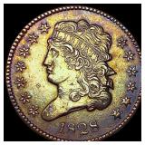 1828 Classic Head Half Cent CLOSELY  UNCIRCULATED