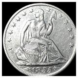 1855-O Silver Half Dollar UNCIRCULATED