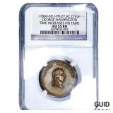 [1860-65]J-PR-27 Geroge Washington Bronze AE 27