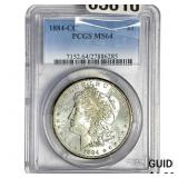1884-CC Morgan Silver Dollar PCGS MS64
