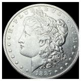 1887-O Silver Morgan Dollar CLOSELY  UNCIRCULATED
