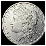 1896-O Silver Morgan Dollar NEARLY UNCIRCULATED