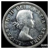 1953 Canada Silver Dollar