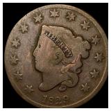 1829 Coronet Head Large Cent NICELY  CIRCULATED