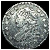 1820 Silver Capped Bust Dime LIGHTLY  CIRCULATED