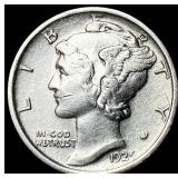 1925-D Silver Mercury Dime CLOSELY  UNCIRCULATED