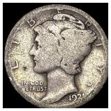 1921 Silver Mercury Dime NICELY CIRCULATED