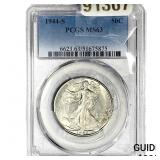 1944-S Walking Liberty Half Dollar PCGS MS63