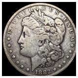 1882-CC Silver Morgan Dollar LIGHTLY  CIRCULATED