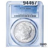 1882-S Morgan Silver Dollar PCGS MS65