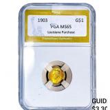 1903 Rare Gold Dollar PGA MS65