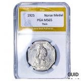 1925 Norse Silver Medal PGA MS65