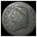 1810 Classic Head Large Cent NICELY  CIRCULATED