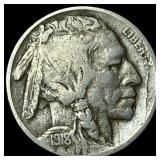 1918-D Buffalo Nickel NEARLY UNCIRCULATED