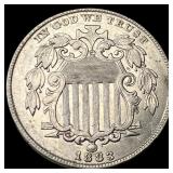 1883 Liberty Head Nickel CLOSELY UNCIRCULATED