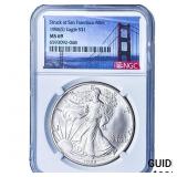 1985[S] Silver Eagle NGC MS69