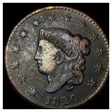 1826 Coronet Head Large Cent NICELY  CIRCULATED