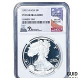 1991-S Silver Eagle NGC PF70 Ultra Cameo