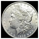 1892 Morgan Silver Dollar CLOSELY  UNCIRCULATED