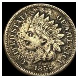 1859 Indian Head Cent CLOSELY UNCIRCULATED