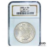 1883-O Morgan Silver Dollar NGC MS64