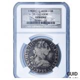 1783MO FF Mexico Silver 8 Reales NGC Genuine
