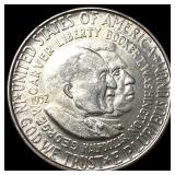 1952 Silver Half Dollar Booker T. Washington-Carve