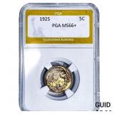 1925 Buffalo Nickel PGA MS66+