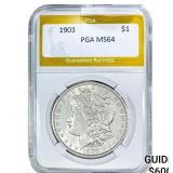 1903 Morgan Silver Dollar PGA MS64