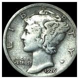 1926-S Silver Mercury Dime NEARLY  UNCIRCULATED