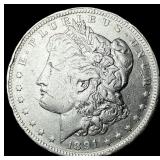 1891-O Silver Morgan Dollar NEARLY  UNCIRCULATED