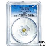 India-Dutch Gold .30g Fanam Fr.1517 Tuticorin PCG