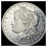 1887-O Silver Morgan Dollar CHOICE AU
