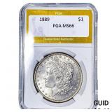1889 Morgan Silver Dollar PGA MS66