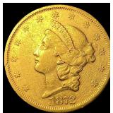 1872 Gold $20 Double Eagle CLOSELY UNCIRCULATED