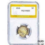 1916 Buffalo Nickel PGA MS65